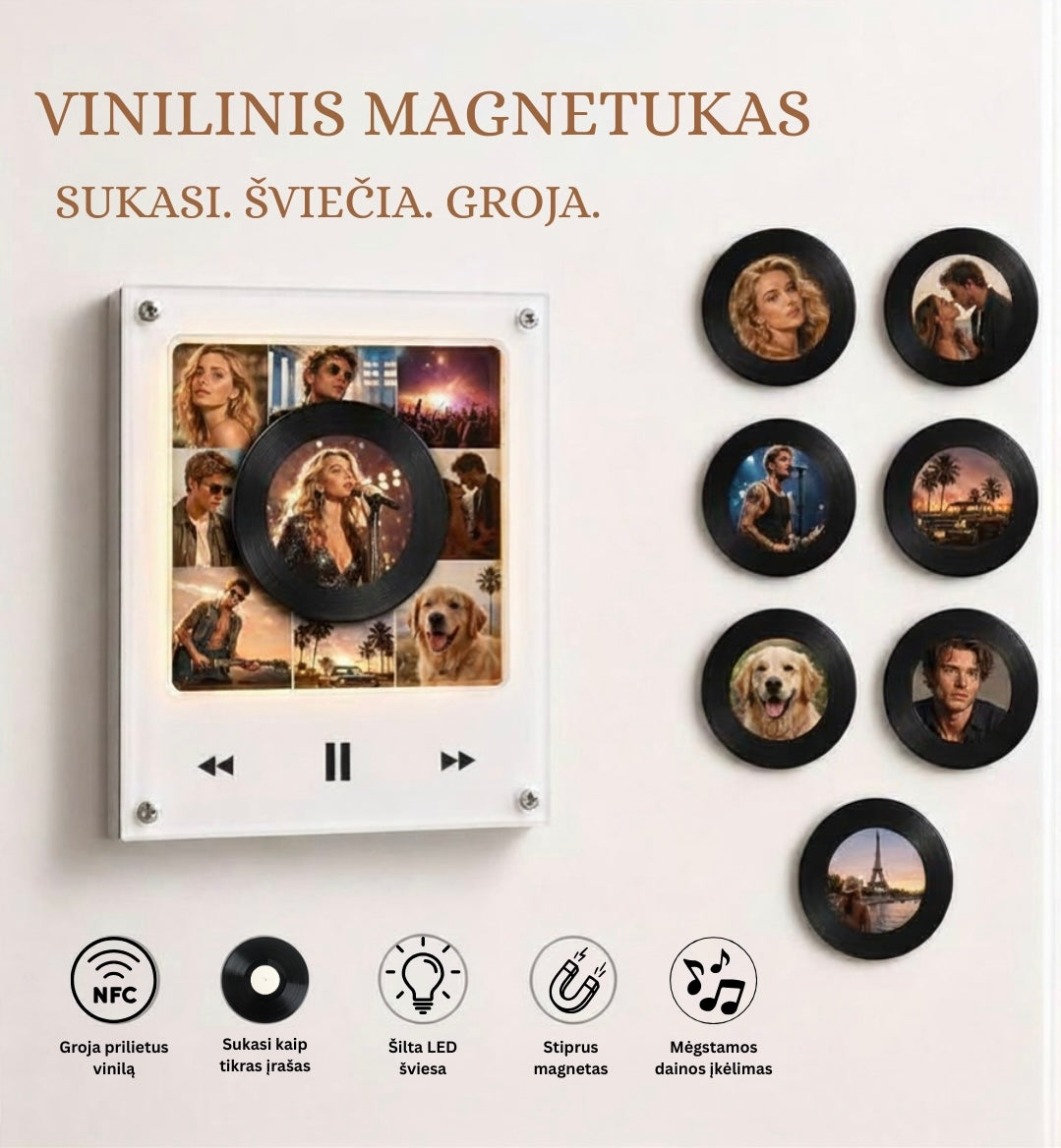 Išmanusis magnetinis grotuvas