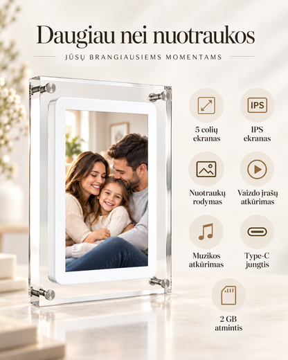 Personalizuotas video rėmelis