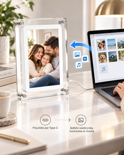 Personalizuotas video rėmelis