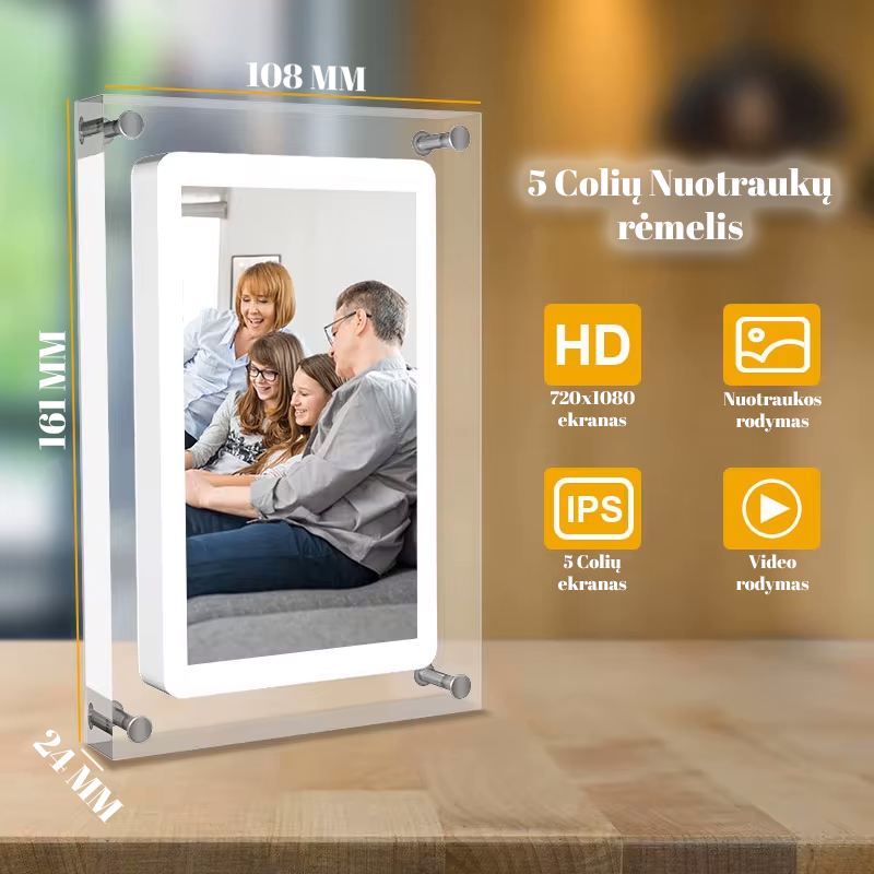 Personalizuotas video rėmelis