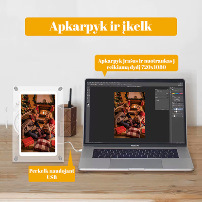 Personalizuotas video rėmelis